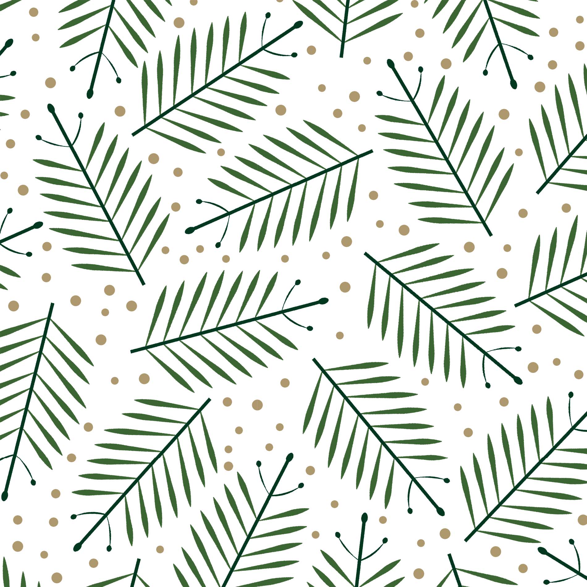 Serviette Alaska Green 40x40