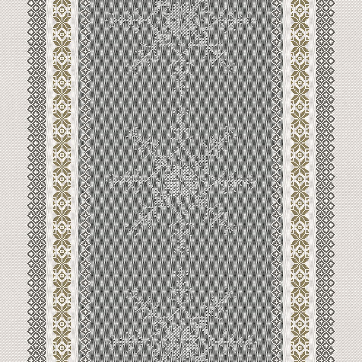 Tischläufer Teté a Teté Norway Grigio 48x120 cm