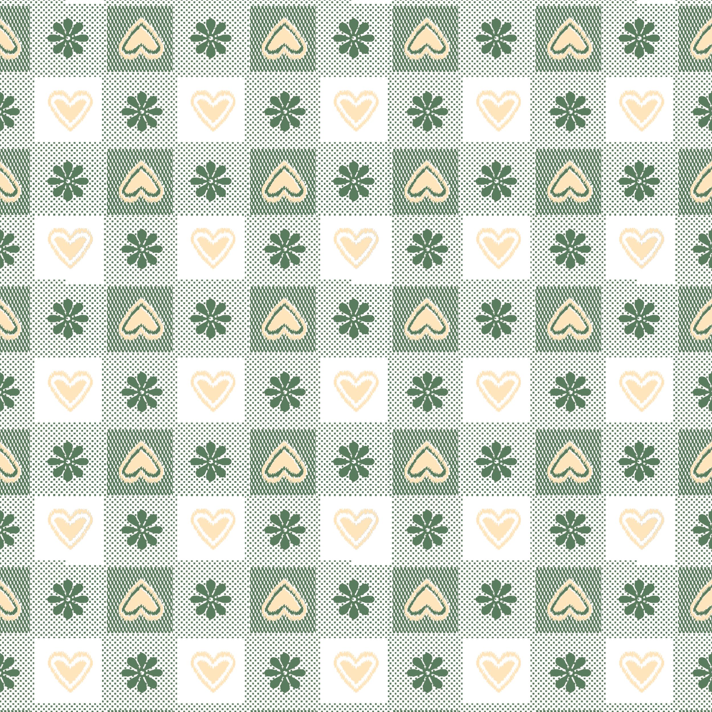 Serviette Tirol Verde 40x40