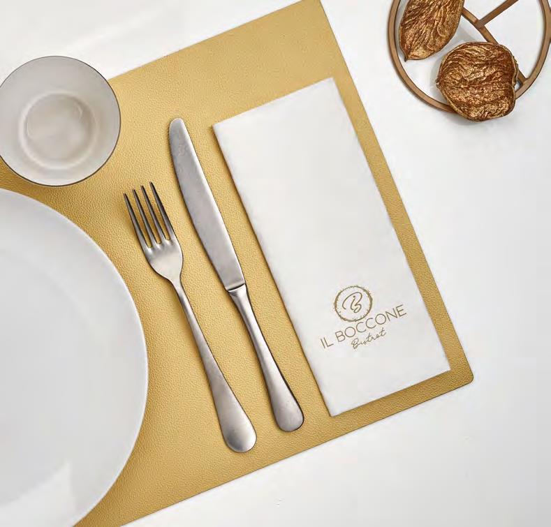 Serviette 1/8 Falz Purewhite Bianco 39x46