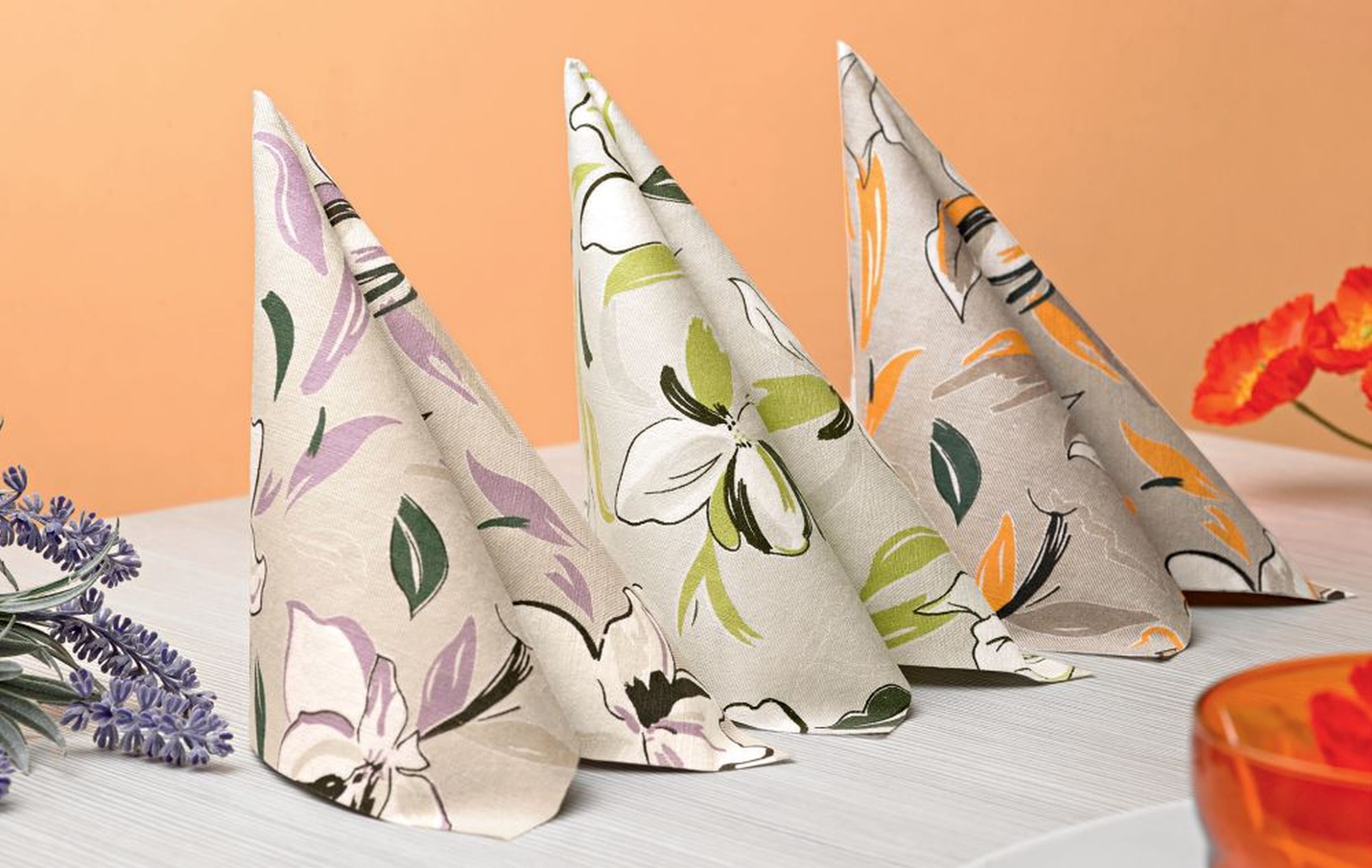 Serviette Ahtea Lila 40x40cm