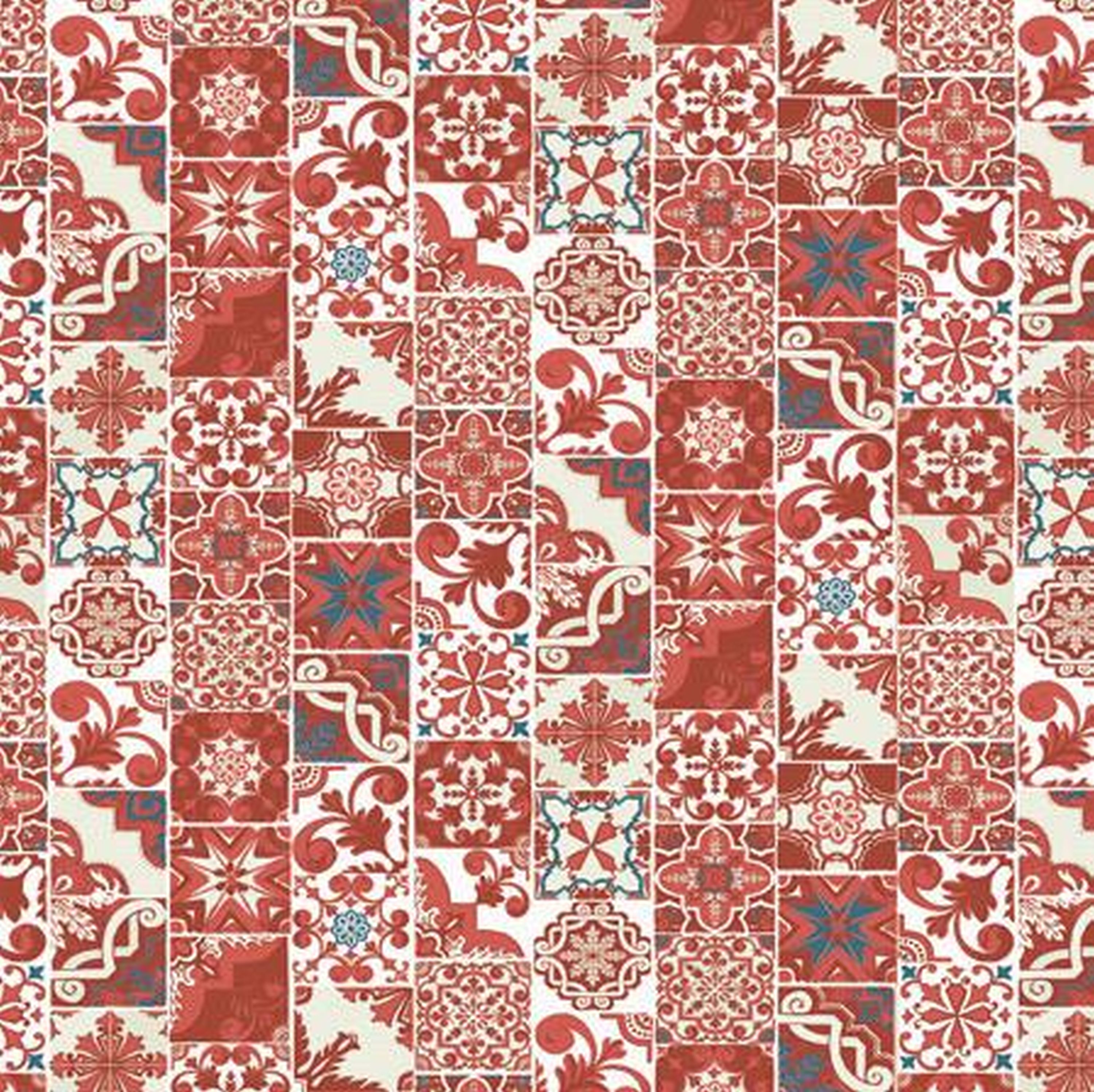 Mitteldecke Alysia Bordeaux 100x100