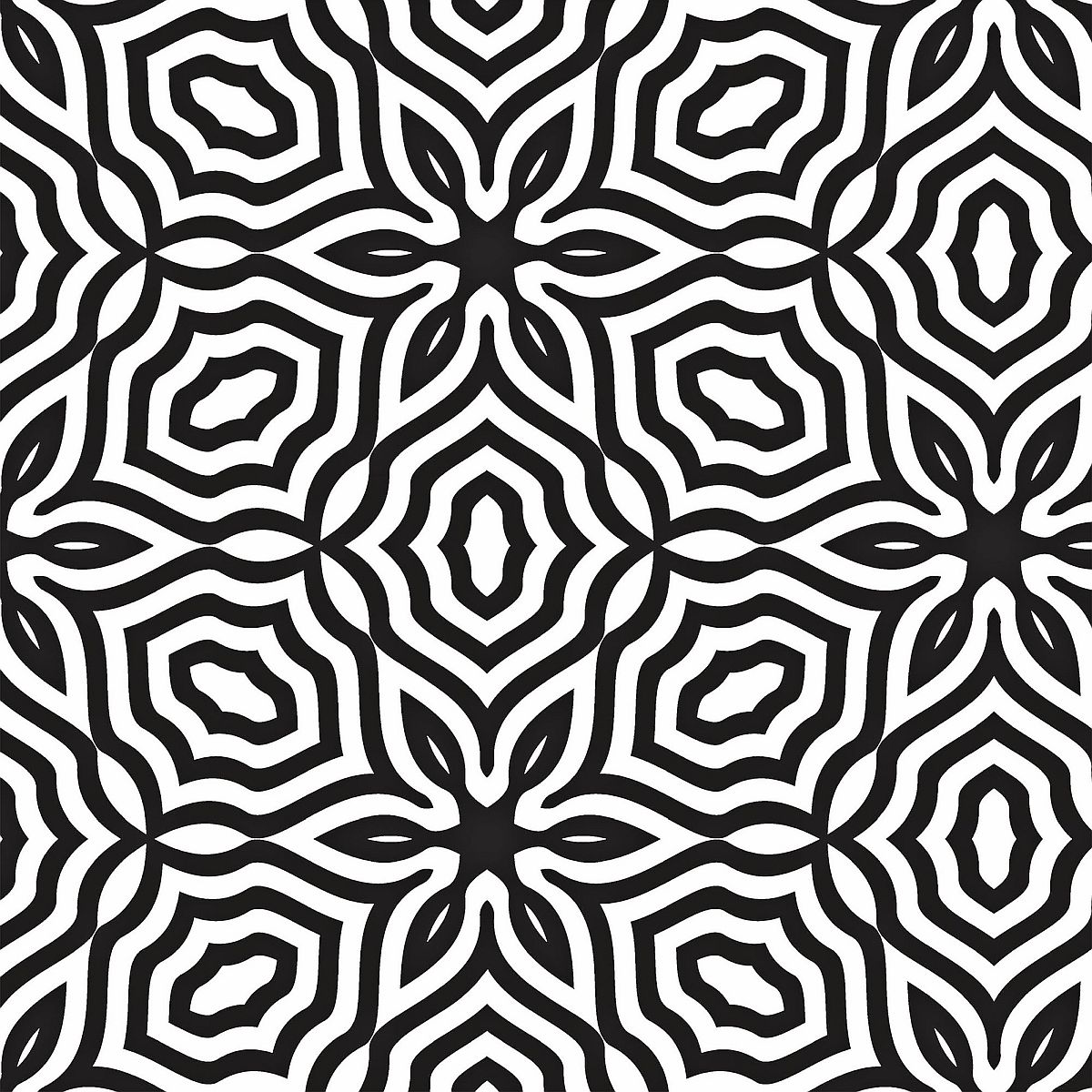 Serviette Black & White 40x40 Nr. 1