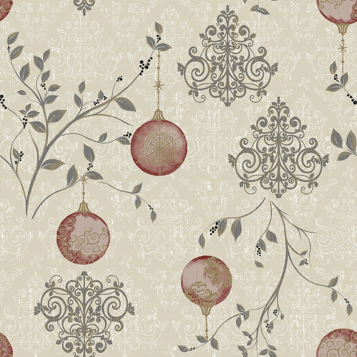 Mitteldecke Simphony Rosso 140x140 cm