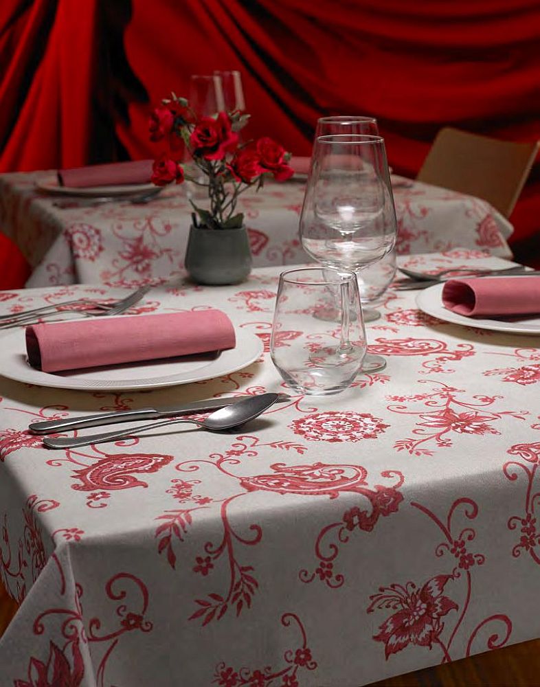 Serviette ELBA Bordeaux 40x40cm