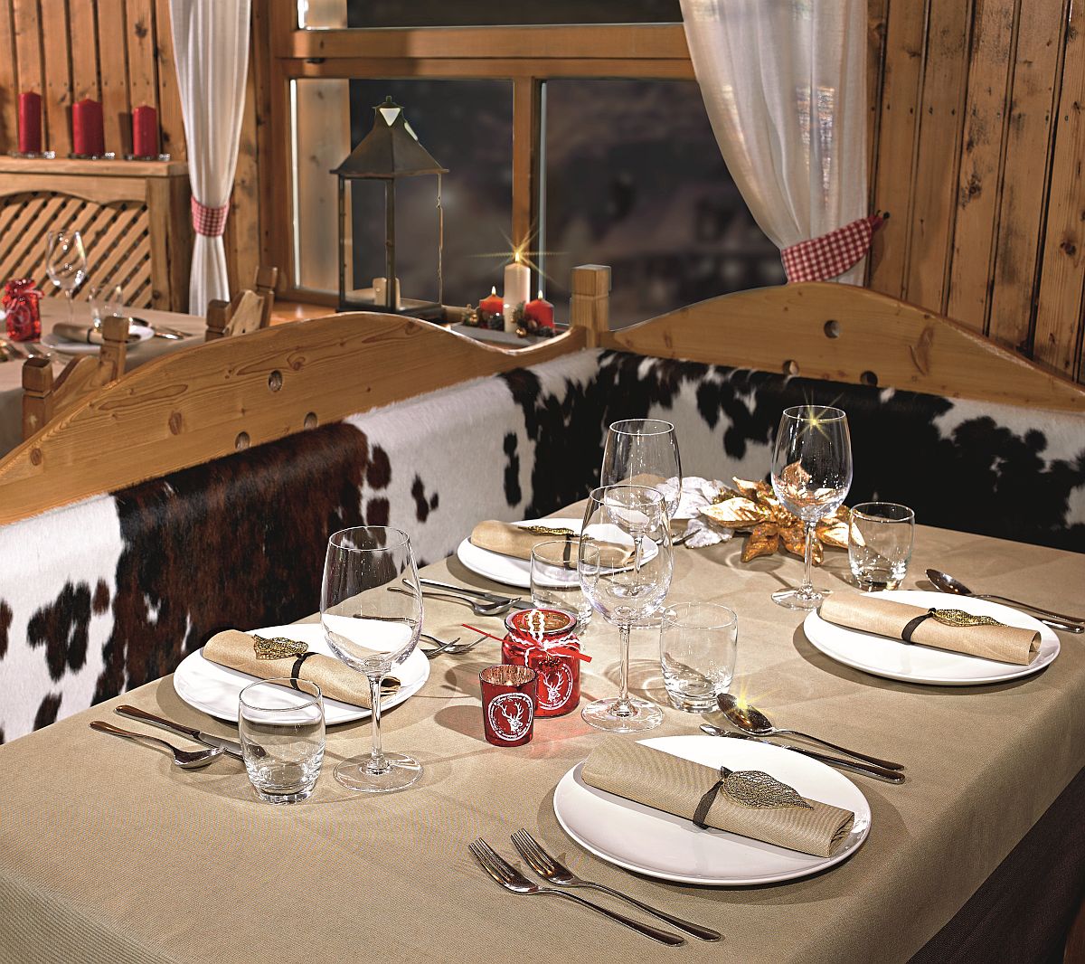Tischläufer Teté a Teté Vela Oro 48x120 cm