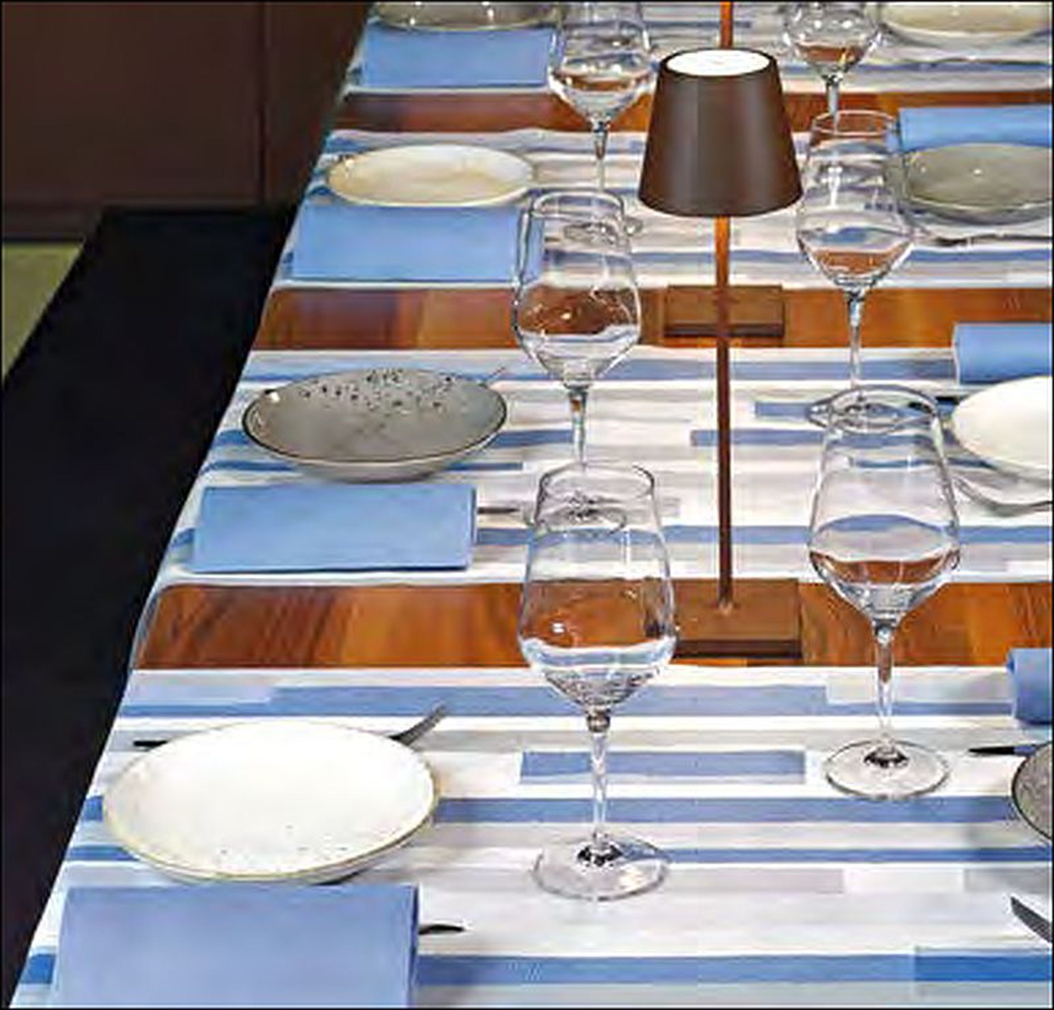 Mitteldecke Movida Blu 100x100 cm