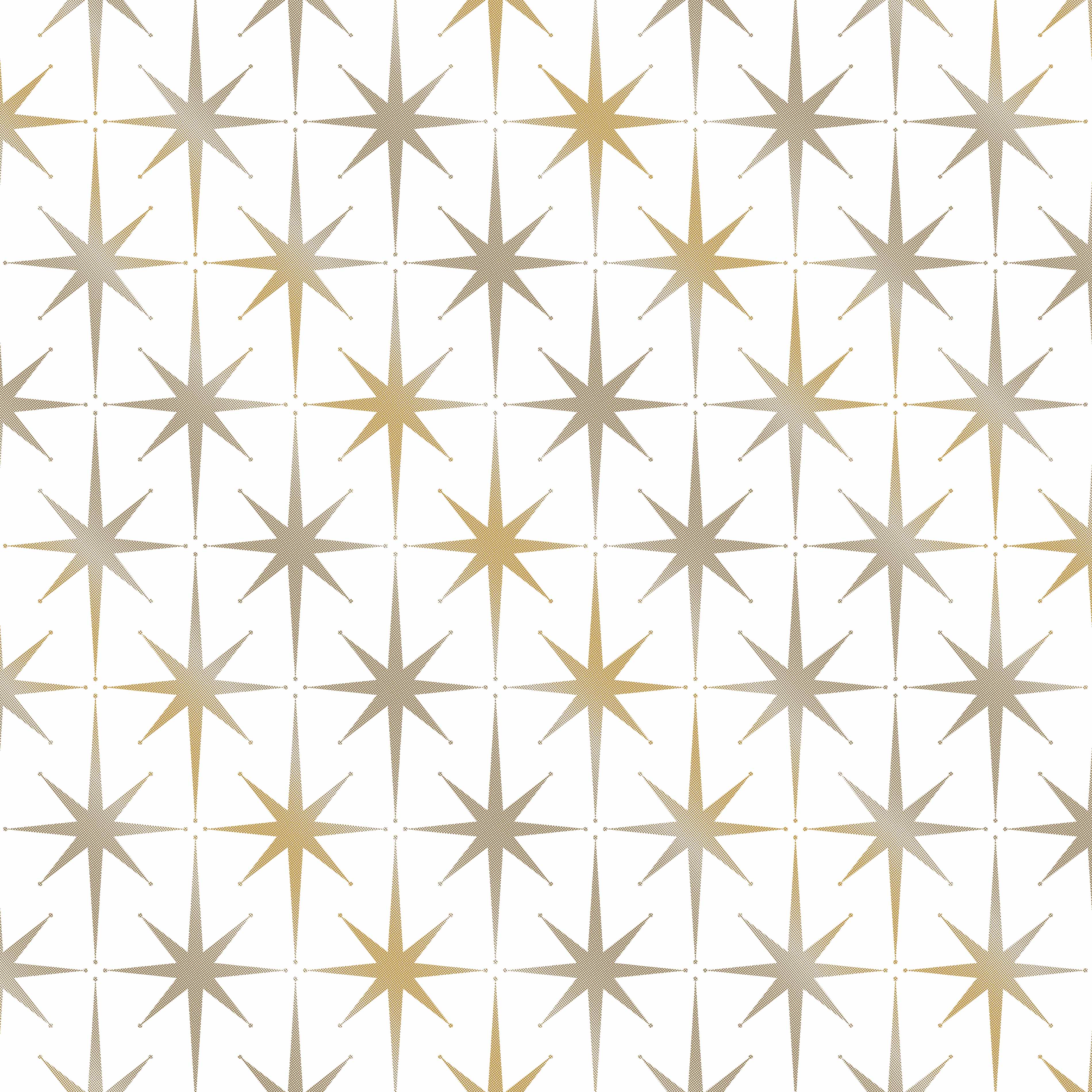 Serviette Gold & White 03 40x40