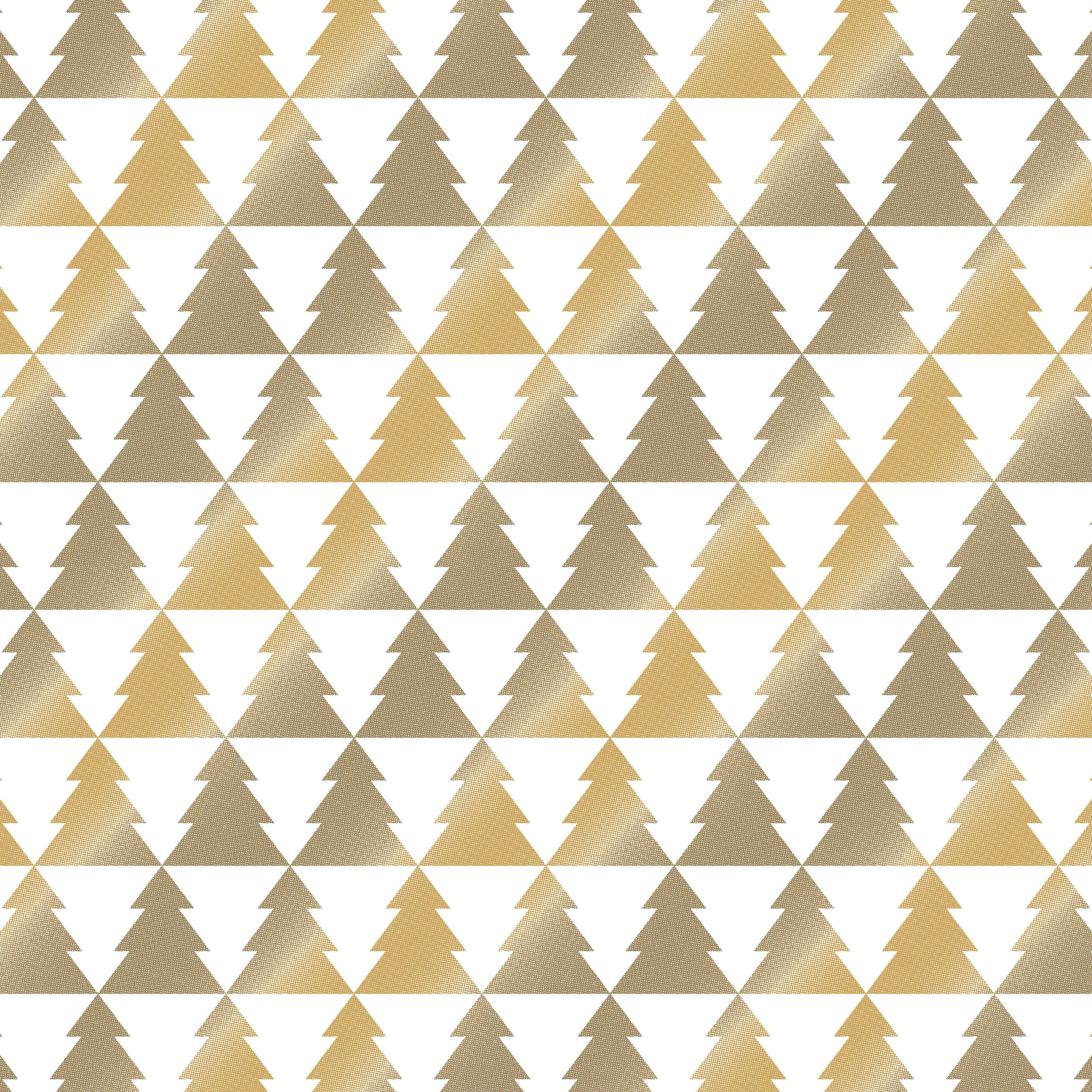 Serviette Gold & White 02 40x40