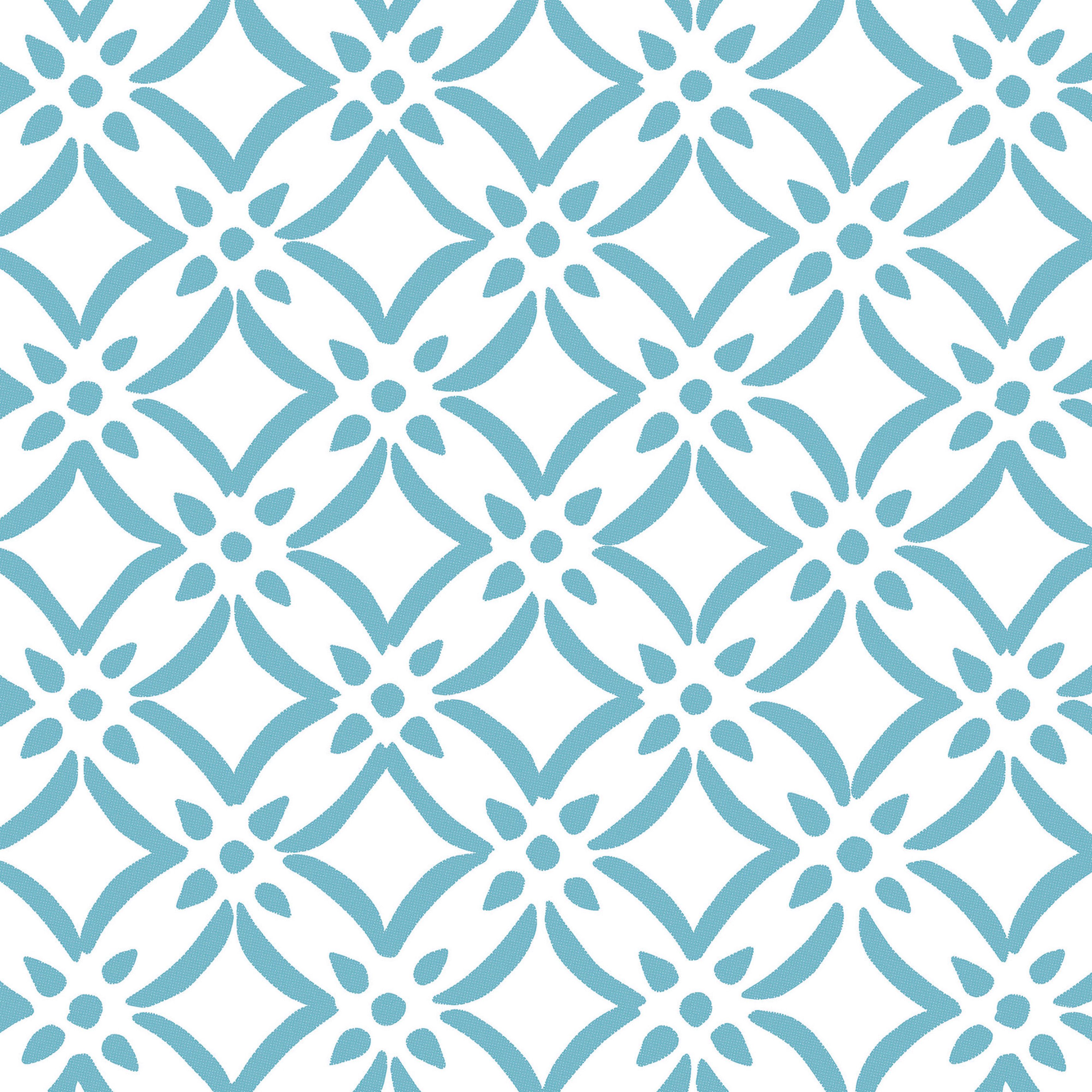 Serviette Aqua & White Nr 1