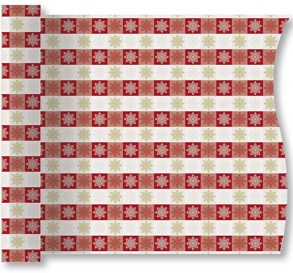 Bankettrolle Kuadra Rosso 1,20x50 m