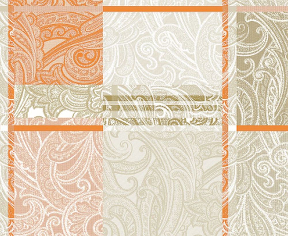 Mitteldecke Malik Arancione 100x100 cm