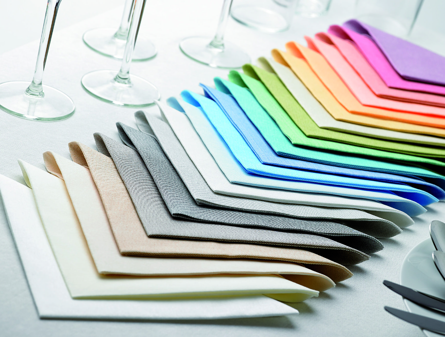 Serviette Tinta Unita Granata