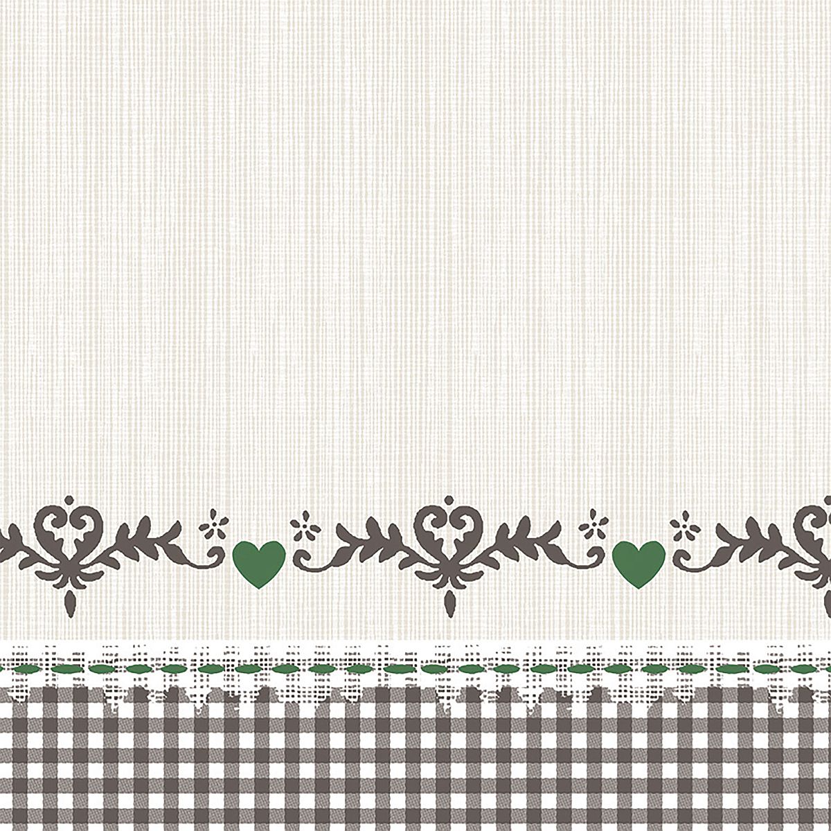 Serviette Edelweiß Verde 40x40
