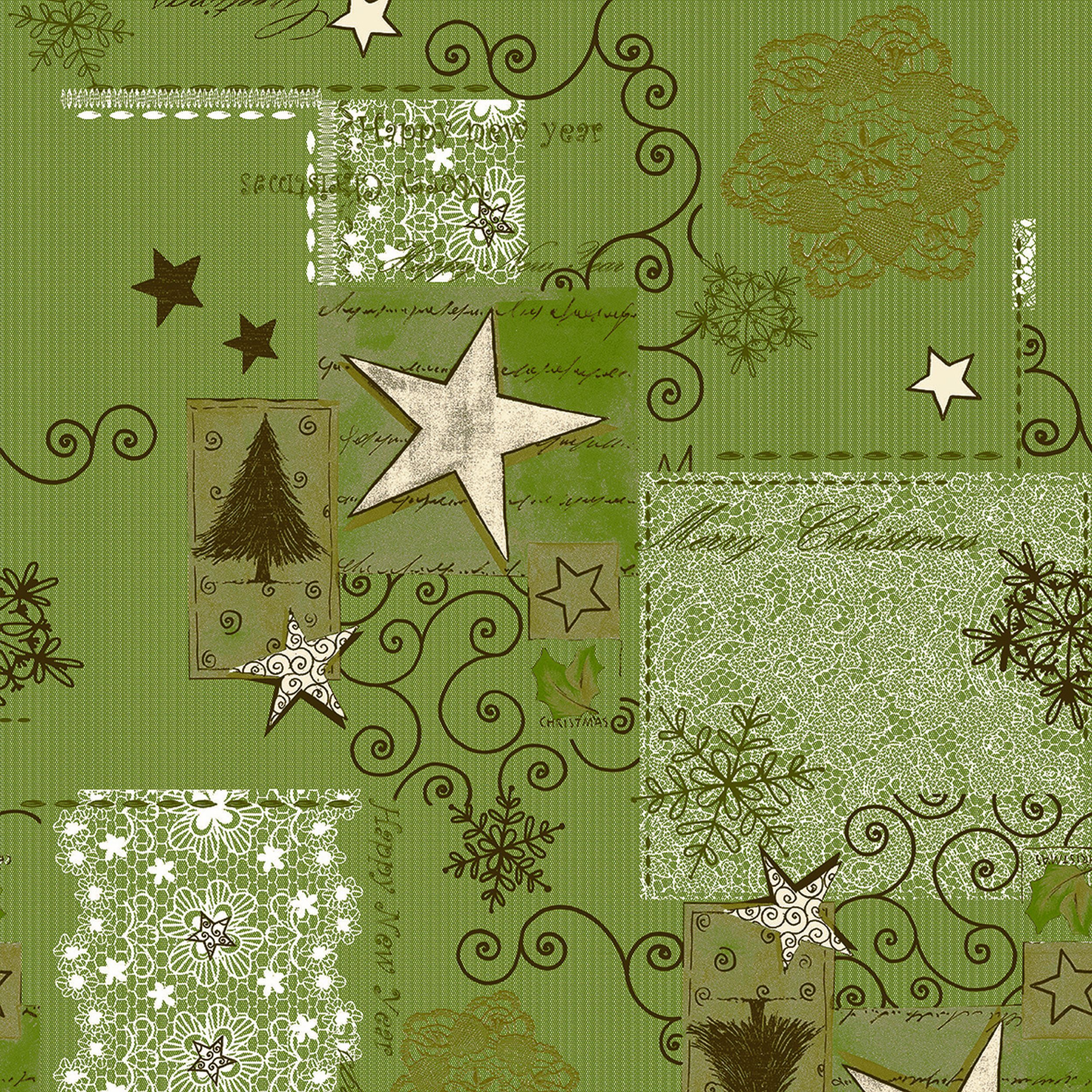Mitteldecke Chamonix Verde 100x100 cm