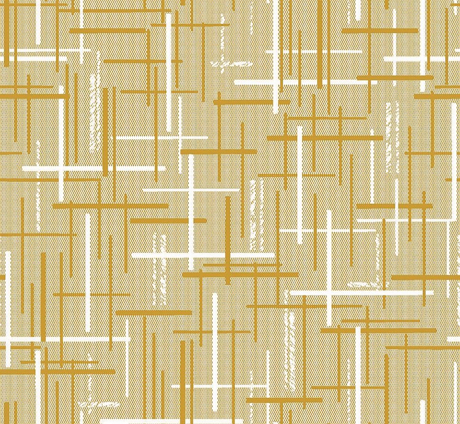 Mitteldecke Munich Senape 100x100 cm