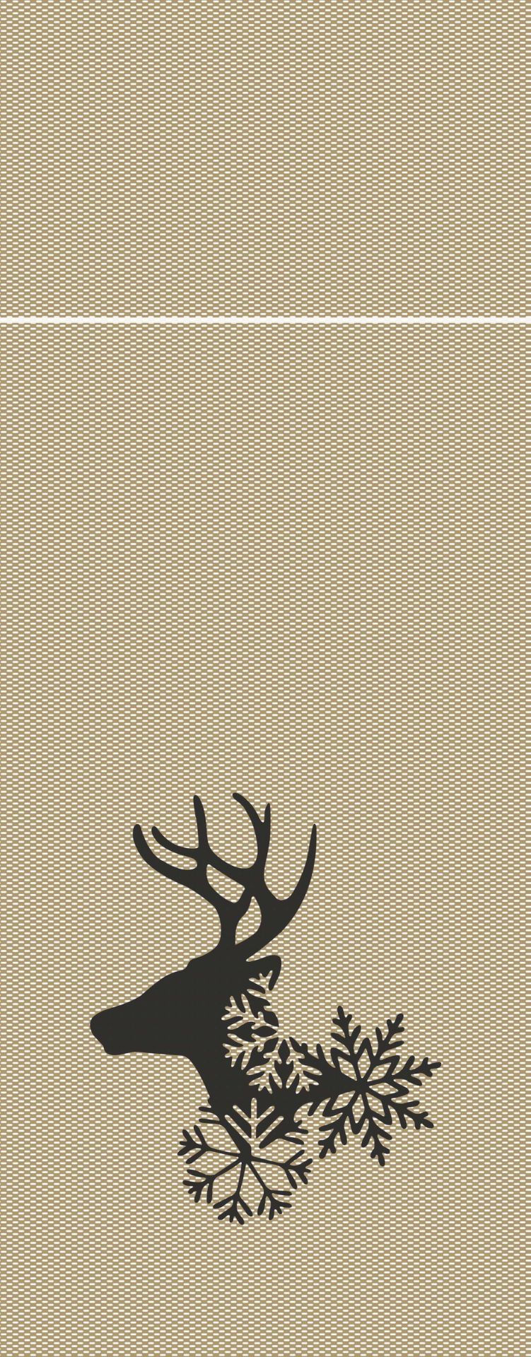 Serviette Pocket Rudolf Oro 36x46